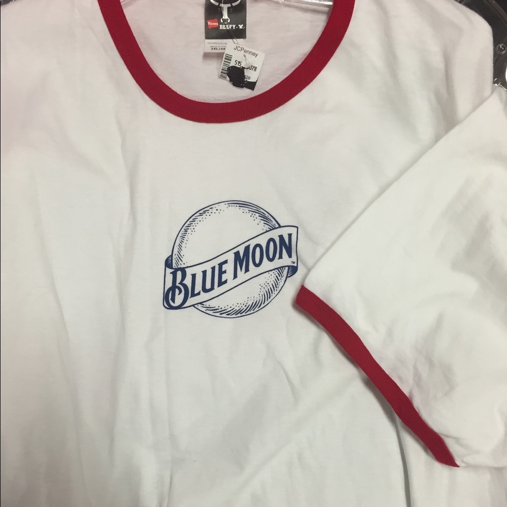 Men's Blue Moon t-shirt 2XL runs small